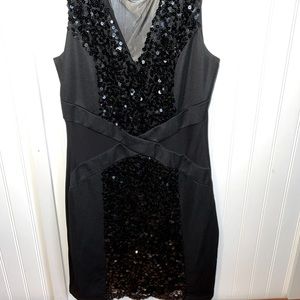 Forever 21 Black Sequence Dress